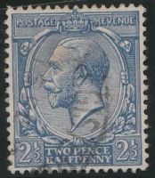 2 1/2d SG 373a Prussian Blue