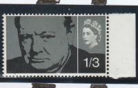 1965 1/3d Churchill 2 BANDS